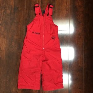 Columbia Vertex Toddler Girl Boy 2T Snow Bib Pants